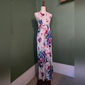Floral Maxi Dress Saved By The Dress Floor Length Summer Sun Dress